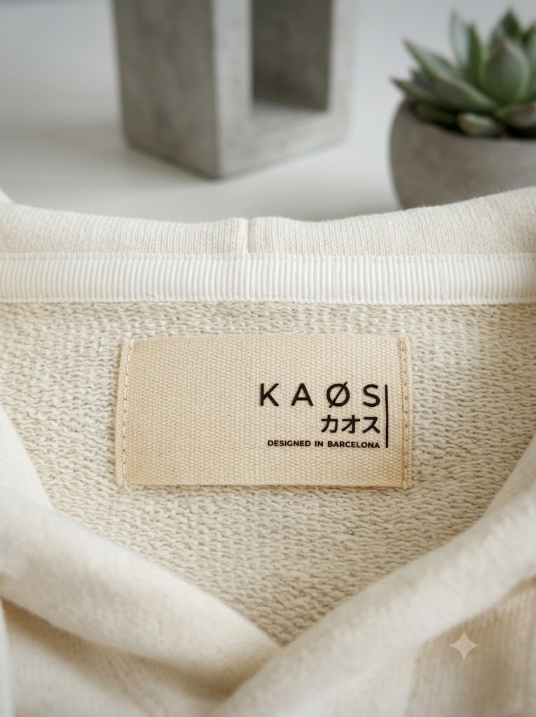 Jersey Blanco KAØS - etiqueta interior