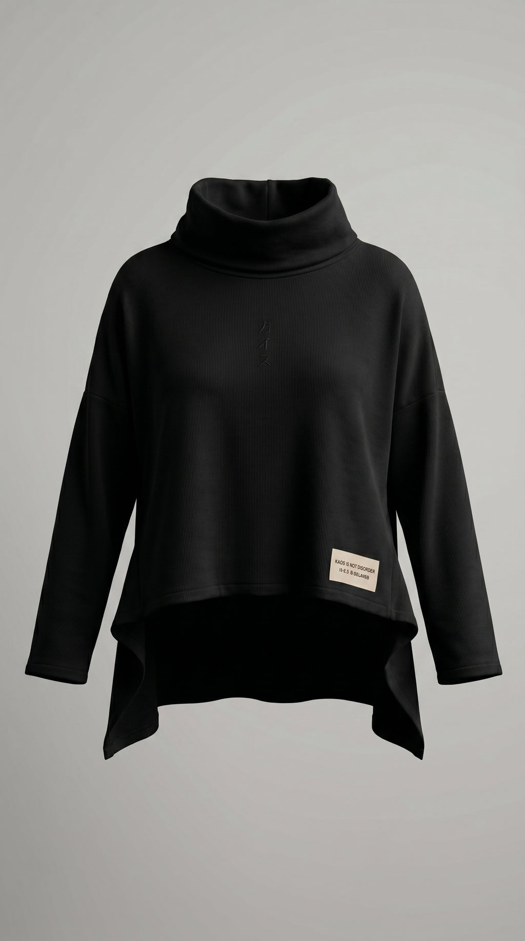 Jersey Negro KAØS — vista producto
