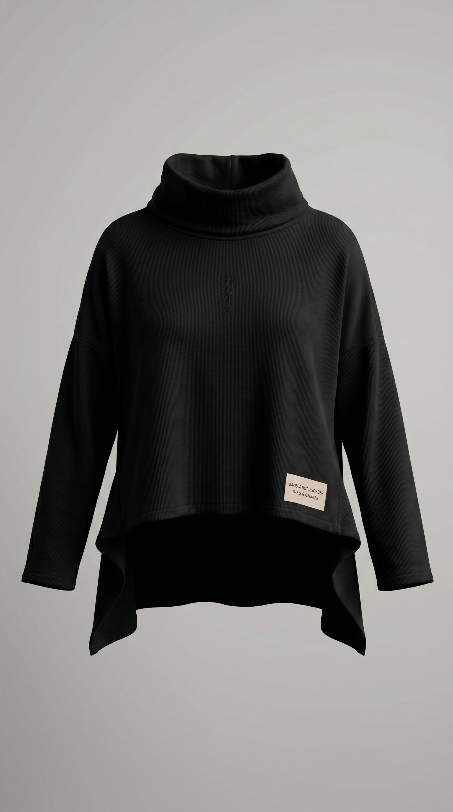Jersey Negro KAØS — vista producto